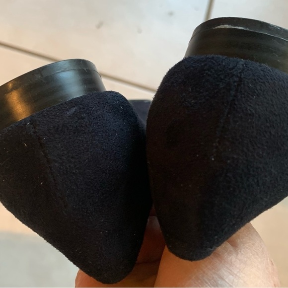 Alfani Black Suede & Cheetah Accent Loafers Flats Step N Flex Allegra si… - Picture 4 of 7